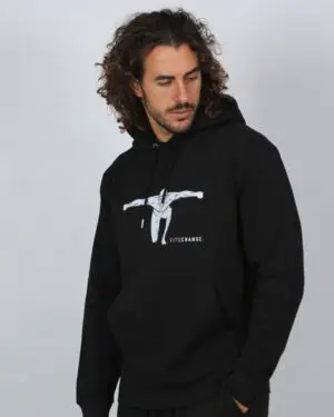 Men’s hoodie classic collection - black