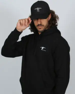 Know Your Worth collection – black hoodie